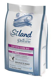 Siland Cistopiù Care Saveur Porc et Riz Croquettes pour Chiens Adultes Sac de 3 kg