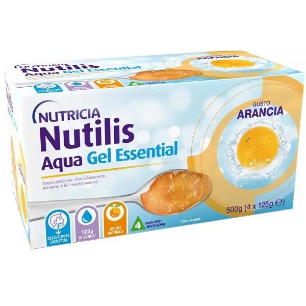 Nutricia Nutilis Aqua Essential Gel Orange 4x125g