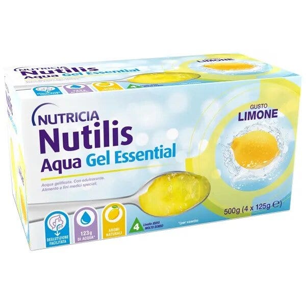 Nutricia Nutilis Aqua Essential Gel Citron 4x125g