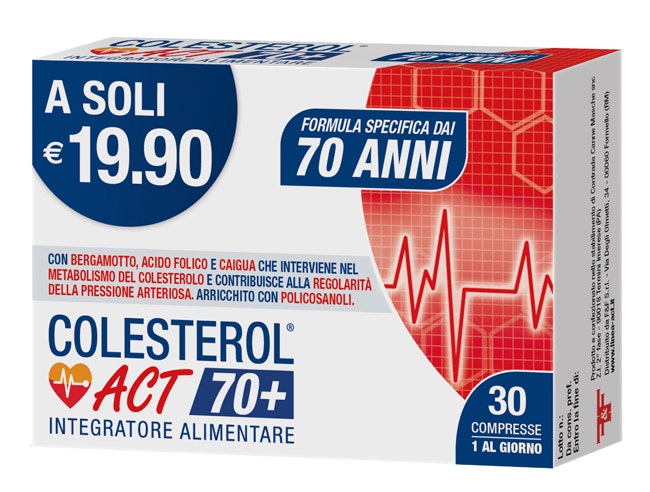 Colesterol Act 70+ 30 comprimés