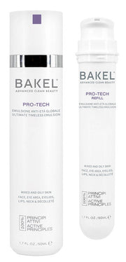 Bakel Pro-Tech Case&Refill Emulsione Anti-età Globale Per Pelle Da Mista A Oleosa 50ml