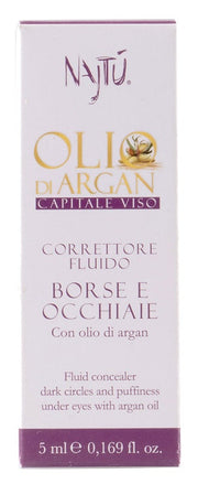 Najtu Correcteur Fluide Poches et Cernes à l'Huile d'Argan 5 ml