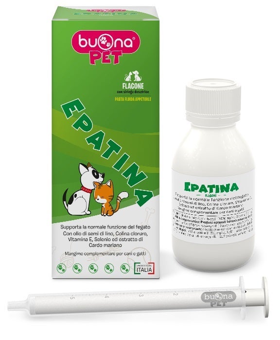Buona Pet Epatina Aliment complémentaire pour chiens/chats 60 g