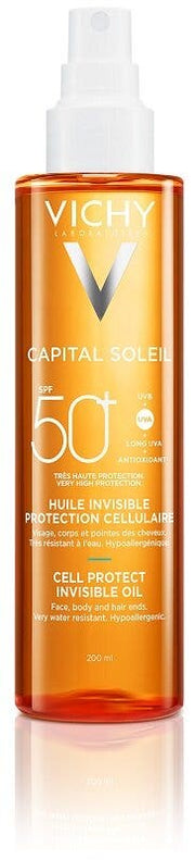 Vichy Capital Soleil Cell Protect Huile Invisible 200 ml SPF 50+