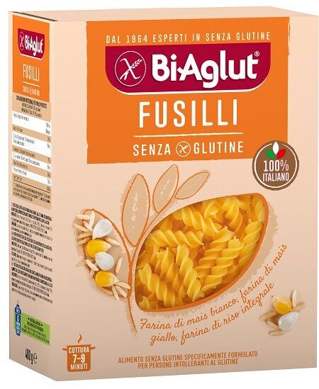 Biaglut Fusilli sans gluten 400 g