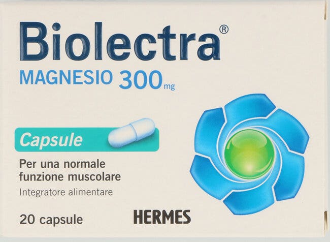 BIOLECTRA MAGNESIO 20CPS