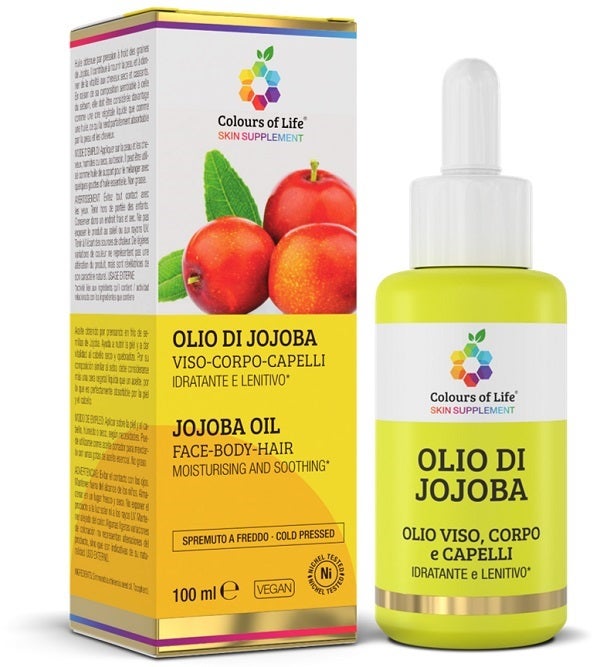 Colours Of Life Huile de jojoba pour le corps et les cheveux 100 ml