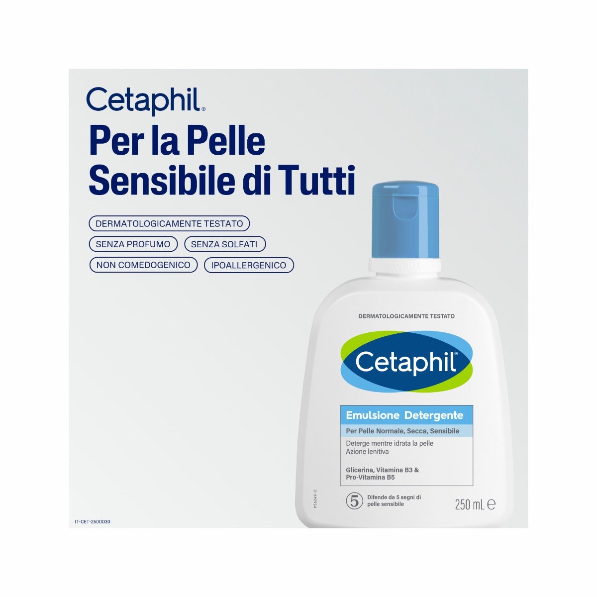 Cetaphil Émulsion Nettoyante Apaisante 250 ml