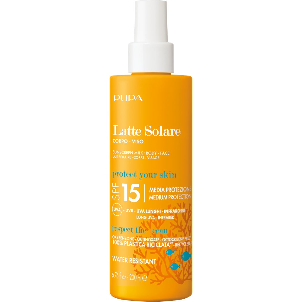 Pupa Lait Solaire Corps et Visage SPF15 200 ml