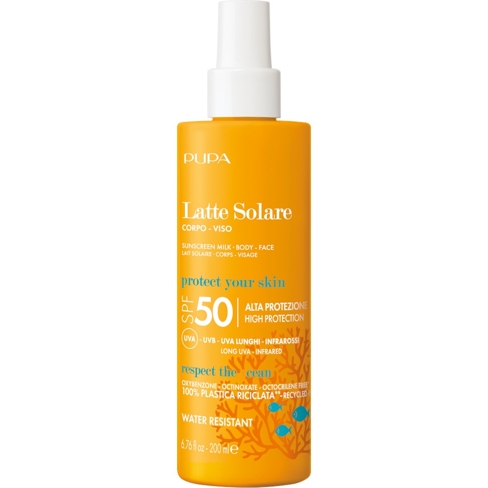 Pupa Lait Solaire Corps et Visage SPF50 200 ml