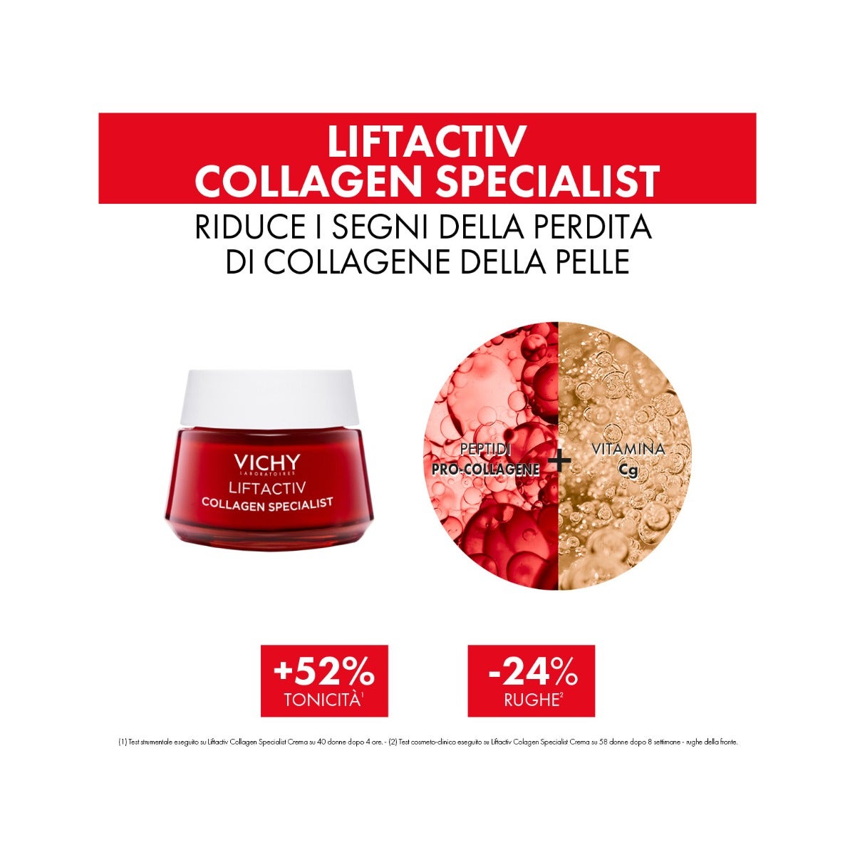 Vichy Coffret Liftactiv Collagen Specialist Crème de Jour 50 ml + Crème de Nuit 50 ml
