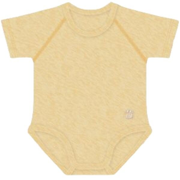J Bimbi Body 0-36M Caldo Cotone Melange Giallo