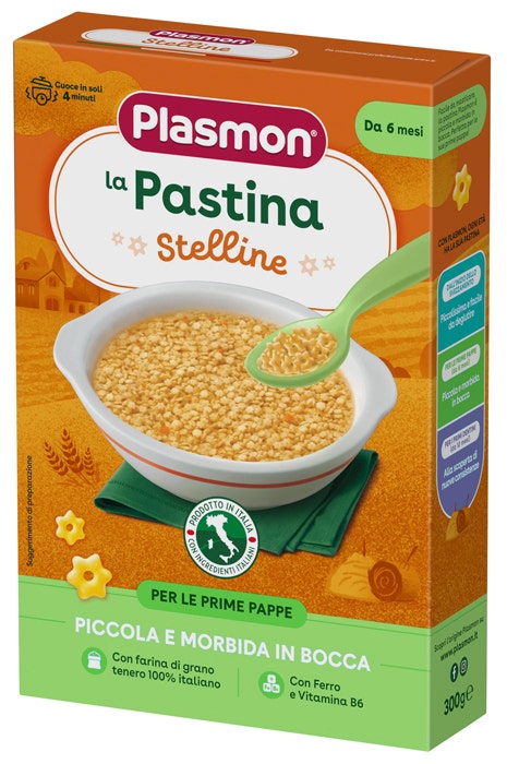 Plasmon La Pastina Stelline 300 g 6 mois+