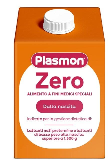 Plasmon Zero Alimento a Fini Medici Speciali Dalla Nascita 500ml