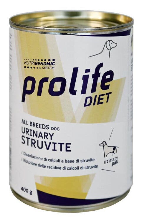 Prolife Diet Dog Urinary Struvite All Breeds Nourriture humide pour chiens Boîte de 400 g