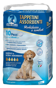 Elanco Sano & Bello Tappetini Assorbenti Per Cani 10 Pezzi 60x60cm
