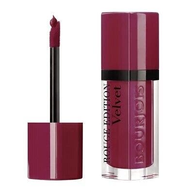 Bourjois Rouge Edition Velvet Rouge à lèvres liquide mat modulable longue tenue 008 Grand Cru 2,4 g