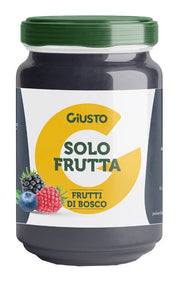 Giusto Solo Frutta, saveur fruits des bois, 220 g
