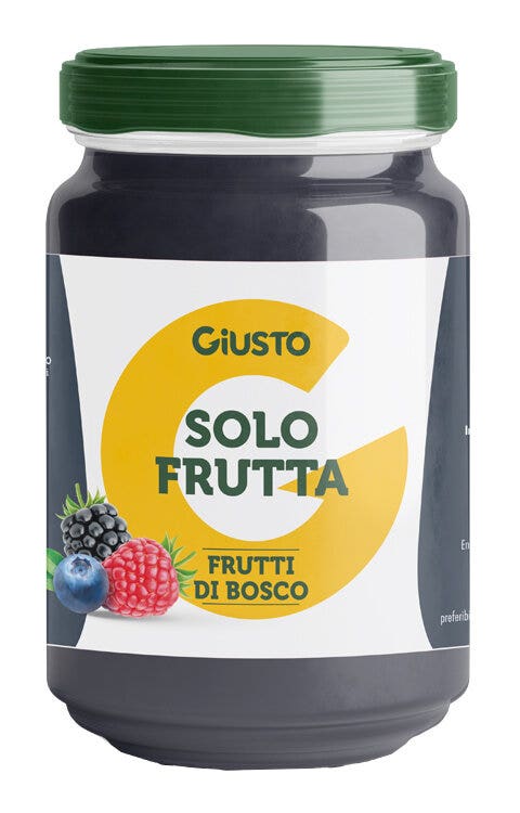 Giusto Solo Frutta, saveur fruits des bois, 220 g