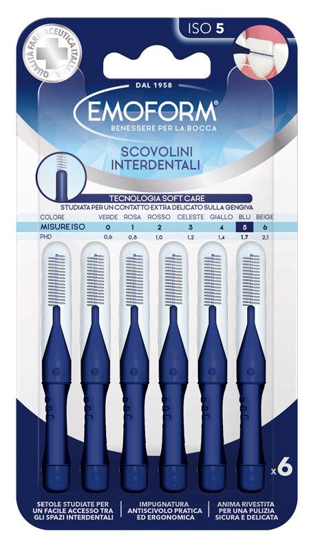 Emoform Brossettes interdentaires Iso 5, 6 pièces
