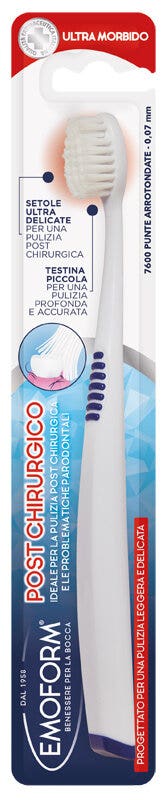 Emoform Brosse à dents ultra-douce post-chirurgicale 1 pièce