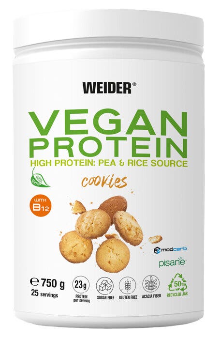 WEIDER VEGAN PROTEIN COOK 750G