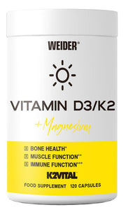 WEIDER VITAMINA D3/K2 120CPS