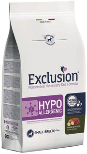 Dorado Exclusion Monoprotein Diet Hypoallergénique Petites Races Cheval et Pommes de terre Croquettes pour chiens 2 kg