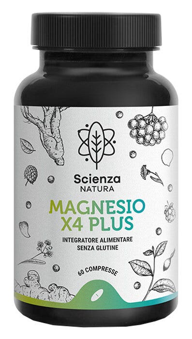 MAGNÉSIUM X4 PLUS 60 COMPRIMÉS