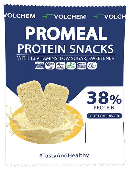 Volchem Promeal Protein Snacks 38% Gusto Cocco 3x12.5g