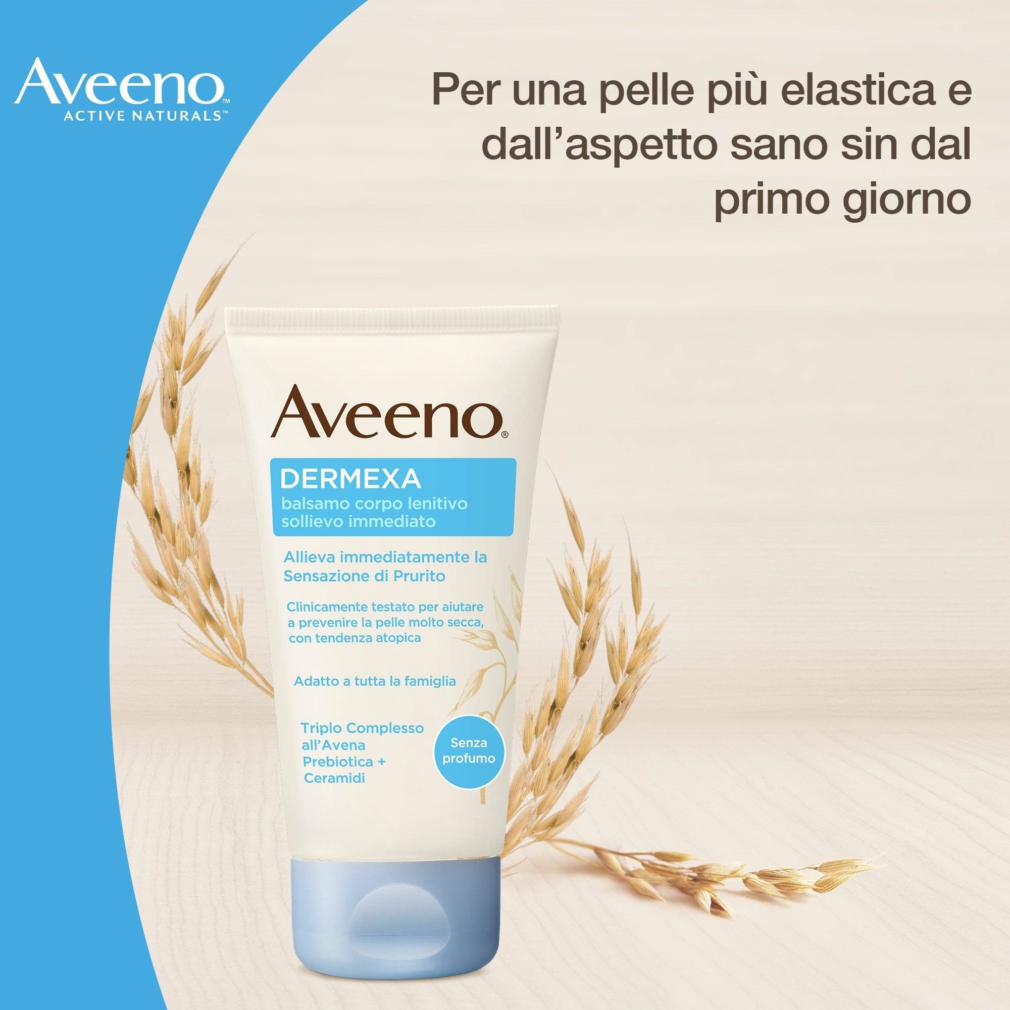 Aveeno Crema Corpo Idratante Balsamo Corpo Lenitivo Dermexa Sollievo Immediato  75ml