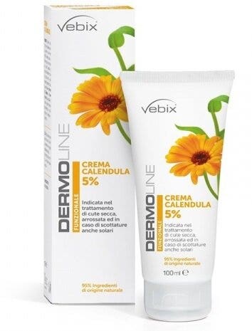Vebix Dermoline Crème au calendula 5 % 100 ml