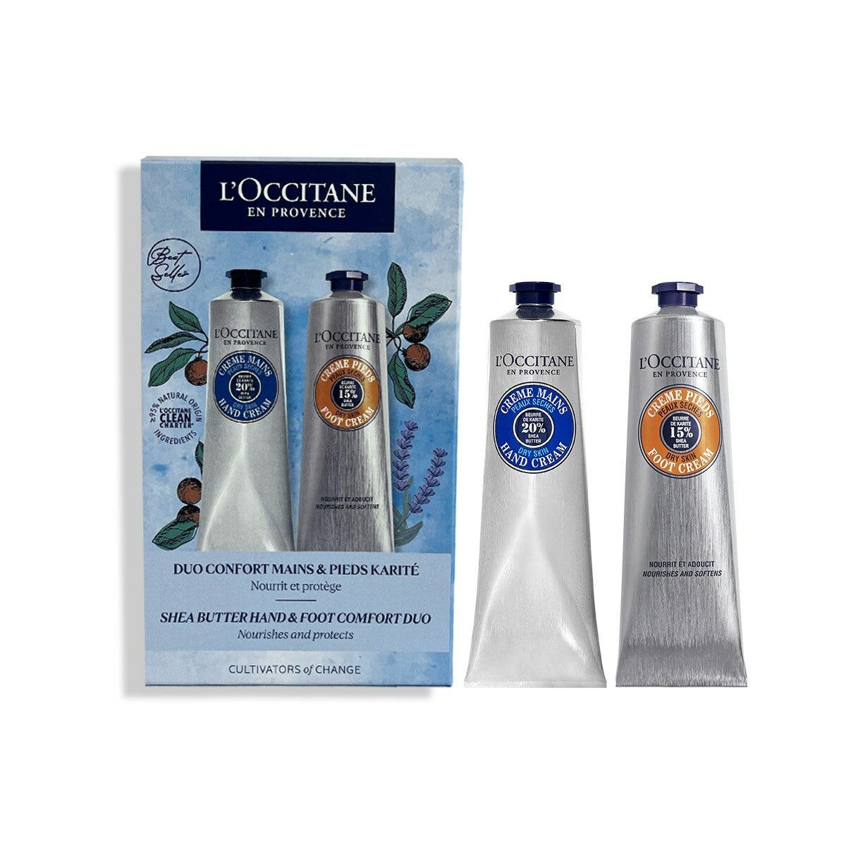 L'Occitane Cofanetto Duo Comfort Mani E Piedi Karitè