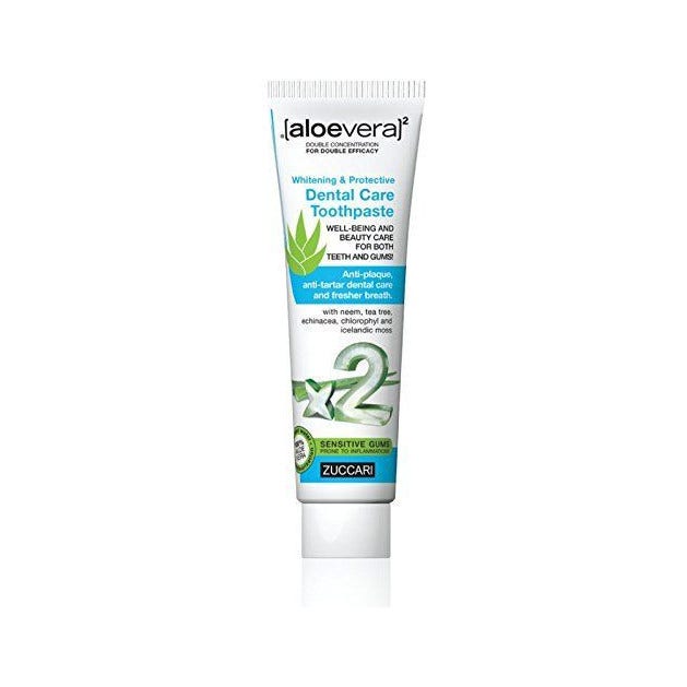 AloeVera2 Dentifricio Sbiancante Protettivo Stevia 100ml