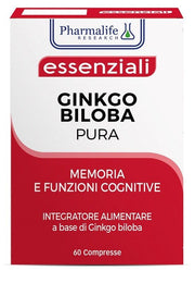 Pharmalife Research Essenziali Ginkgo Biloba Pura 60 Compresse