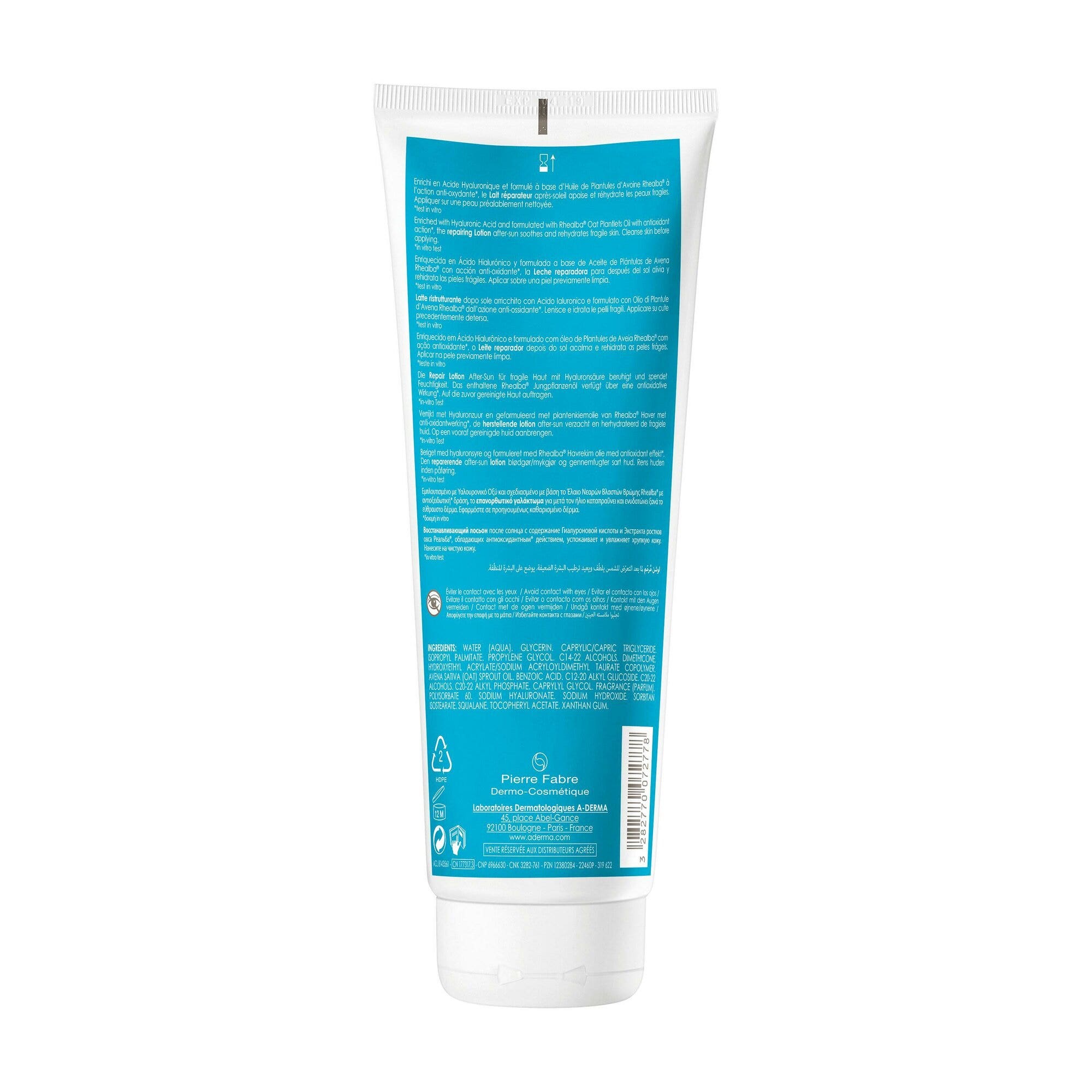 A-Derma A-D Protect AH Latte Ristrutturante 250ml