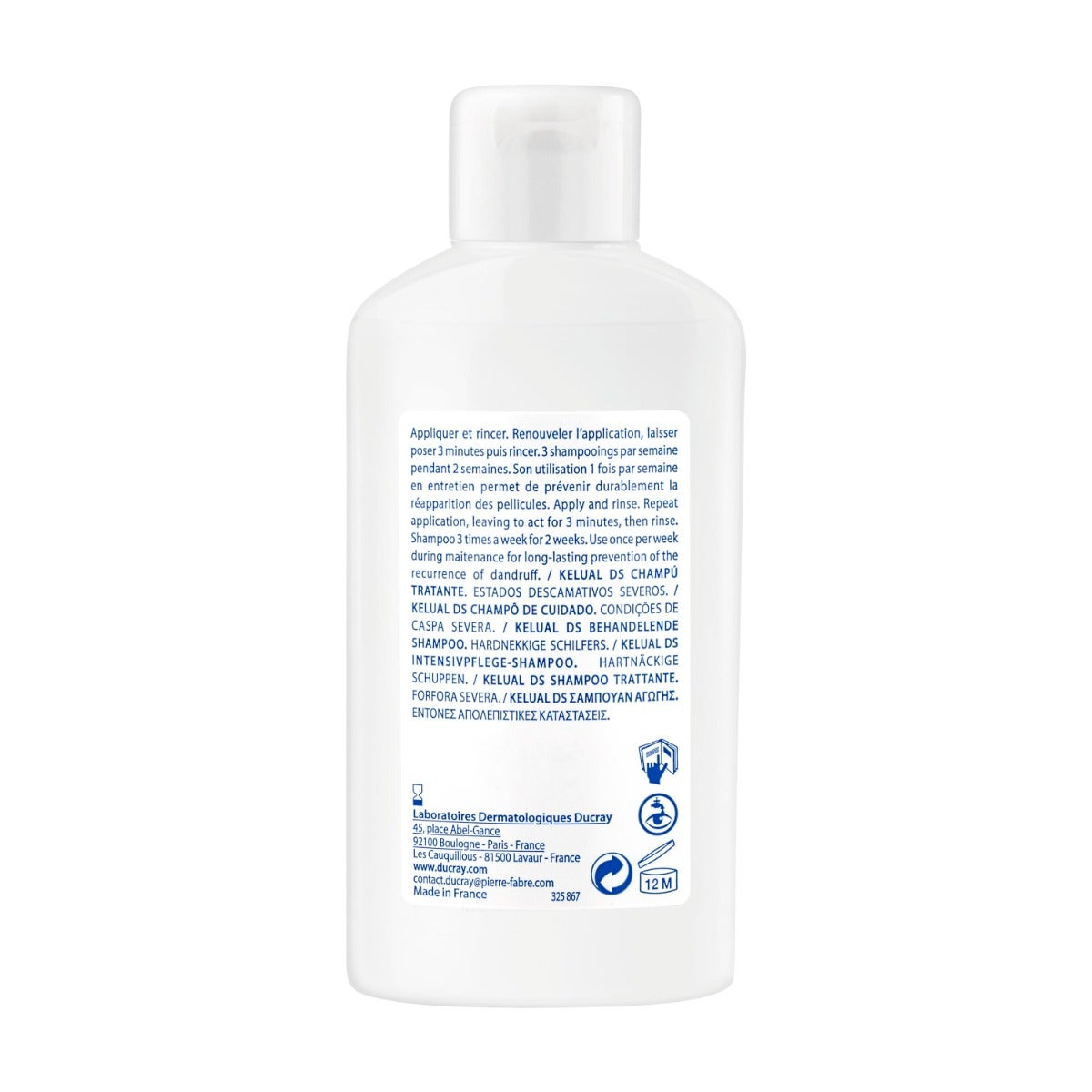 Ducray Kelual DS Shampooing Traitant Contre les Pellicules Sévères 100 ml