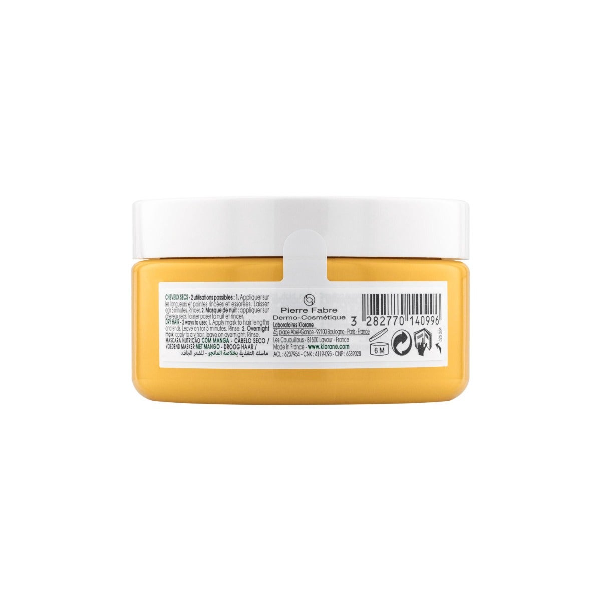 Klorane Maschera Al Mango 150ml