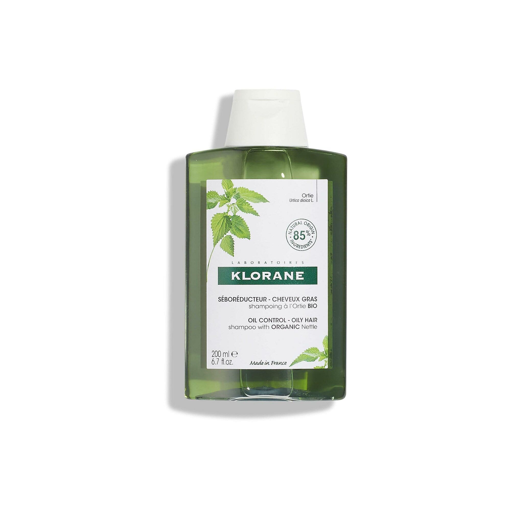 Klorane Shampooing à l'ortie pour cheveux gras 200 ml