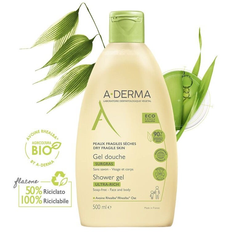 A-Derma Les Indispensables Gel douche Sugras 500 ml