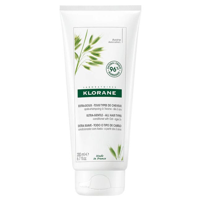 Klorane Après-shampooing à l'avoine bio, délicat et protecteur 200 ml