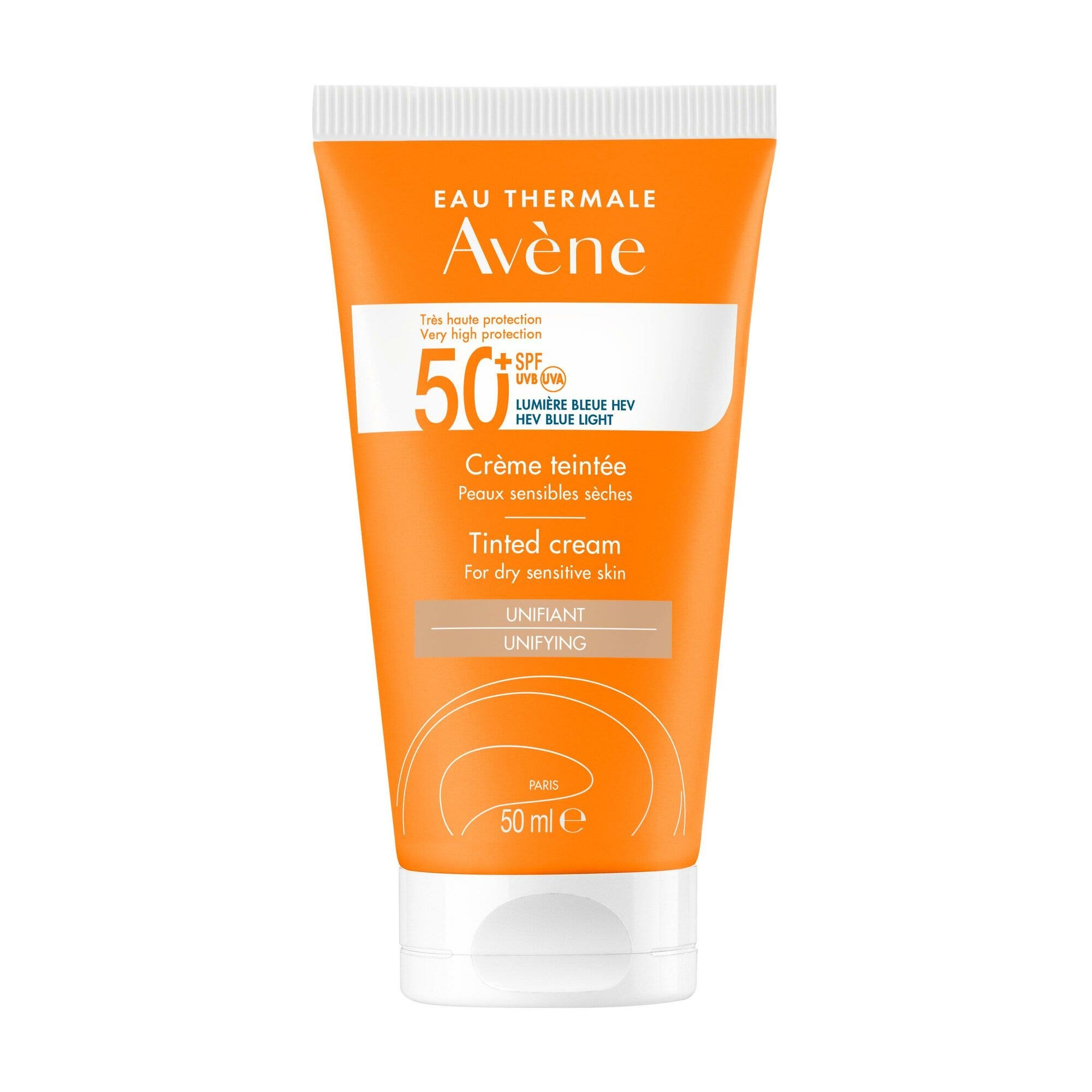 Avène Crème teintée SPF 50+ Solaire Visage 50 ml