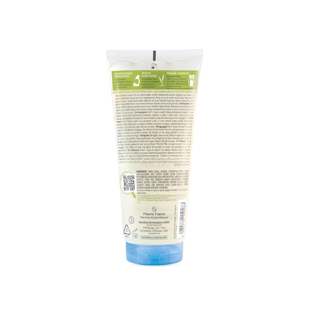 A-Derma Primalba Gel Detergente 2in1 200ml