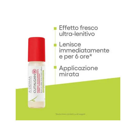 A-derma Cutalgan Roll-on Effet Frais Ultra-apaisant 10 ml