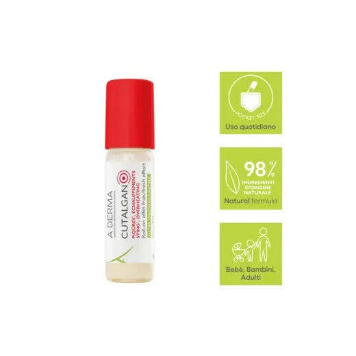 A-derma Cutalgan Roll-on Effet Frais Ultra-apaisant 10 ml