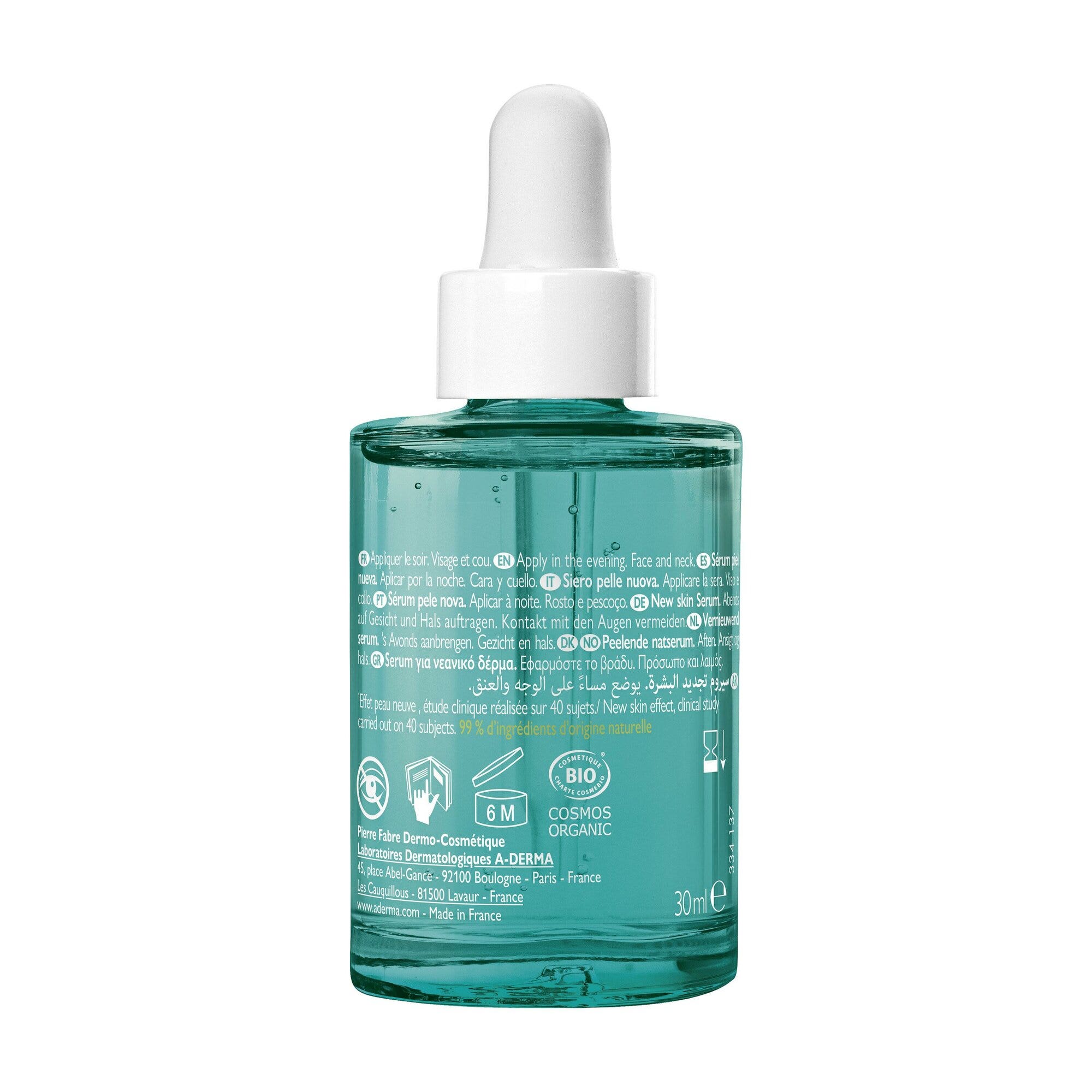 A-Derma Biology Ac Night-Peel Sérum Anti-imperfections Anti-Marques Résiduelles 30 ml