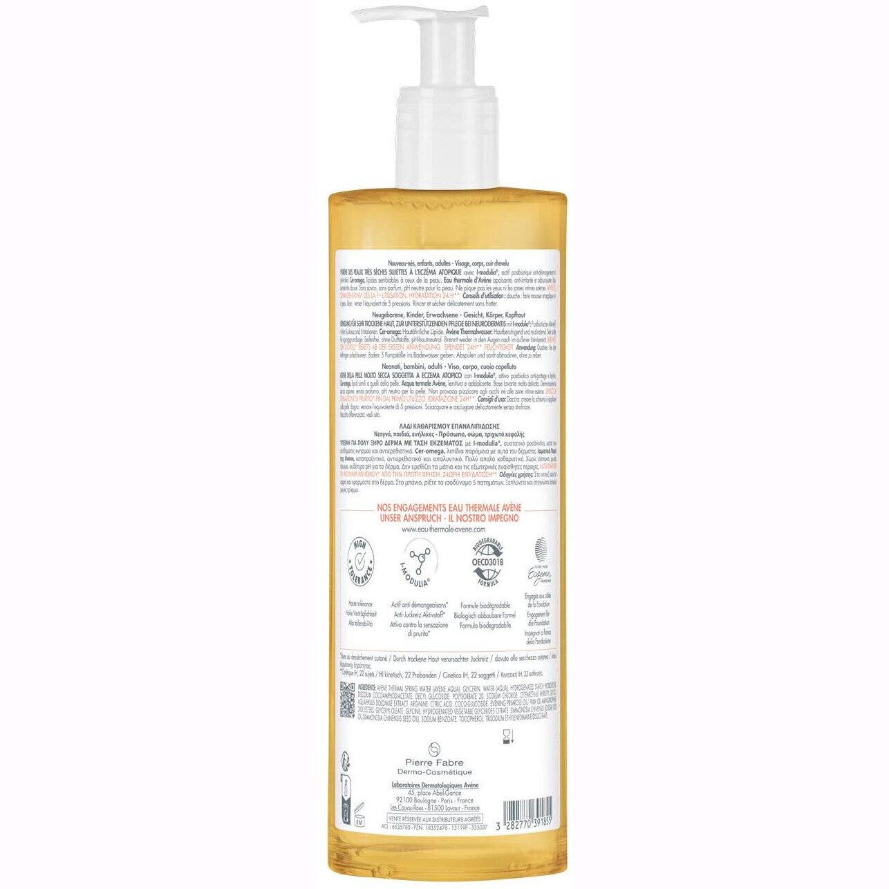 Eau Thermale Avène Xeracalm AD Olio Detergente Liporestitutivo 750ml