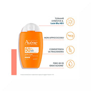 Eau Thermale Avène Solaire Ultra-Fluide Invisible 50 ml SPF50