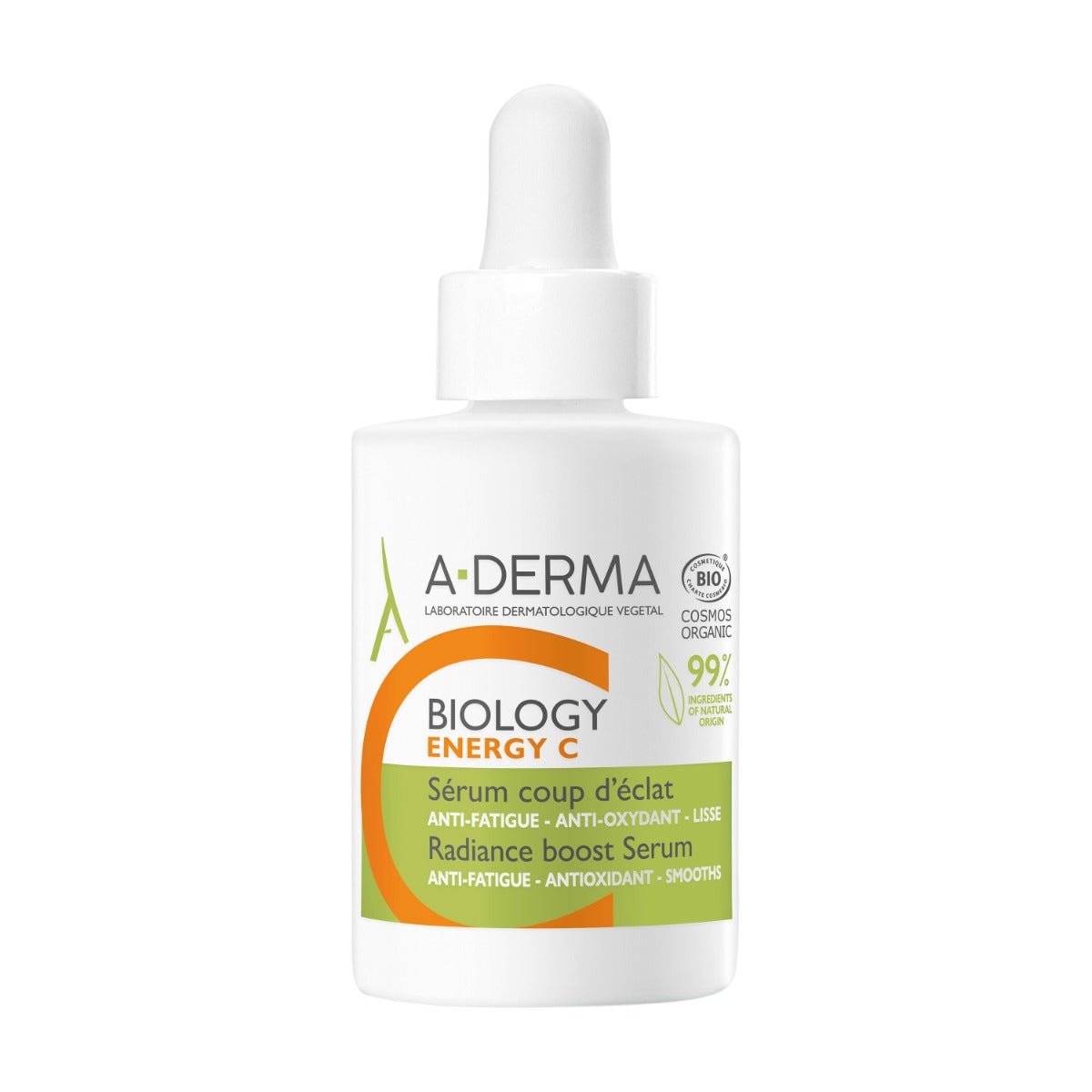 A-Derma Biology Energy C Sérum Éclaircissant 30 ml