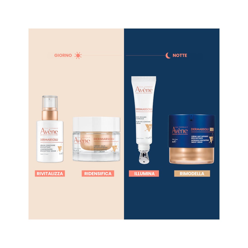 Eau Thermale Avene Dermabsolu Crema Giorno Ridensificante Ricarica Anti Rughe 50ml